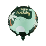 Balon folie dinozaur Happy Birthday – balon aniversare tematică dinozauri