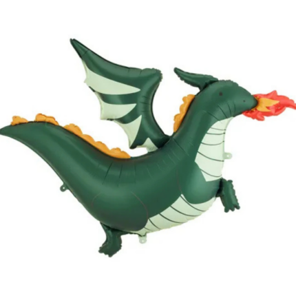 Balon folie dragon mare – decor petrecere copii tematică dragon