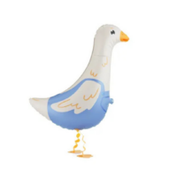Balon folie gâscă walking (cu heliu) – decor aniversare copii, baby shower