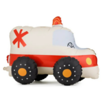 Balon folie ambulanță standing – decor petrecere copii, tematică salvare