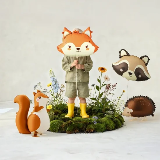 Balon folie arici walking (cu heliu) – balon care merge, decor copii