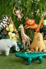 Balon folie elefant standing – decor baby shower, botez și aniversări copii