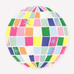 Farfurii Disco Ball Meri Meri – strălucire retro pentru petreceri spectaculoase