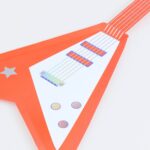 Farfurii Electric Guitar – vibe rock și energie de concert pentru petreceri disco - imagine 2