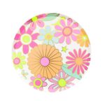 Farfurii Flower Power Meri Meri – vibe retro și culori neon - imagine 5