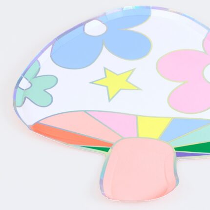 Farfurii Groovy Mushroom Meri Meri – decor retro și playful