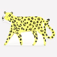 Farfurii Jaguar Shaped – decor exotic spectaculos pentru petreceri jungle și safari