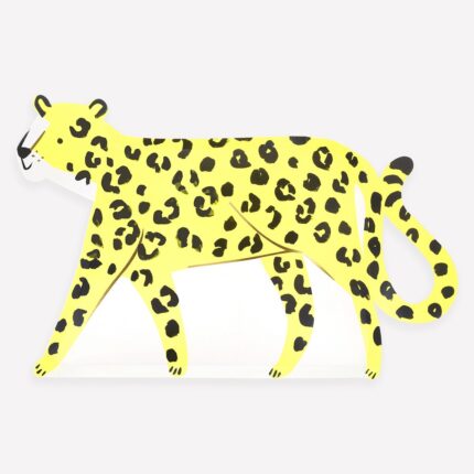 Farfurii Jaguar Shaped – decor exotic spectaculos pentru petreceri jungle și safari