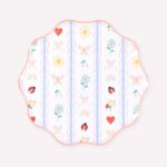 Farfurii premium Little Garden – detalii pastelate pentru petreceri elegante - Meri Meri