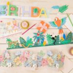 Felicitare florală premium tip accordion – eleganță delicată pentru momente speciale - Meri Meri - imagine 3