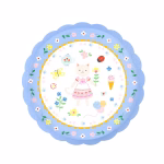 Kitten Club Side Plates – farfurii premium pentru petreceri tematice cu pisicuțe - imagine 7