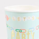 Pahare premium Charm Party – culoare, veselie și detalii fun pentru petreceri memorabile - imagine 3