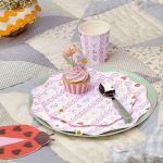 Pahare premium Little Garden – detalii delicate pentru petreceri de poveste - Meri Meri - imagine 2