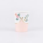 Pahare premium Rococo Posy, Meri Meri – eleganță florală pentru petreceri sofisticate